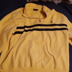 Yellow/navy nautica sweatshirt